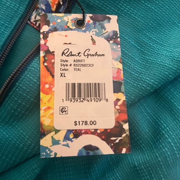 Robert Graham Men's Adrift XL KNIT NWT - Picture 11 of 12